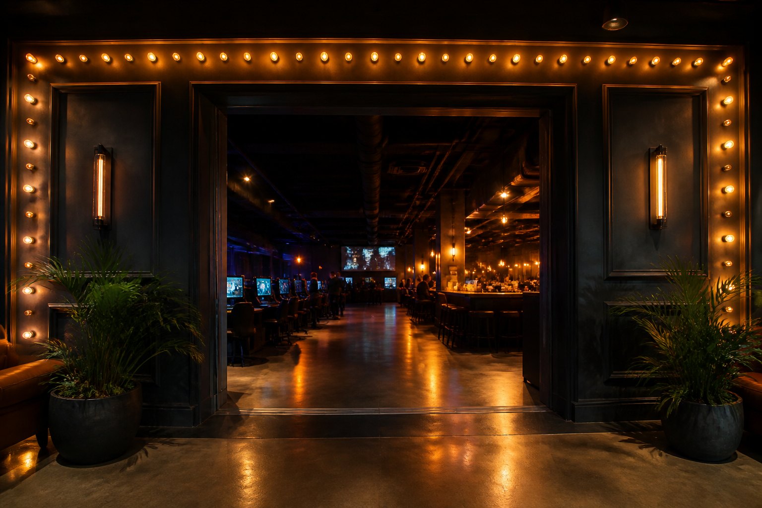 Entrance of FRAMEDOCK GAME CLUB